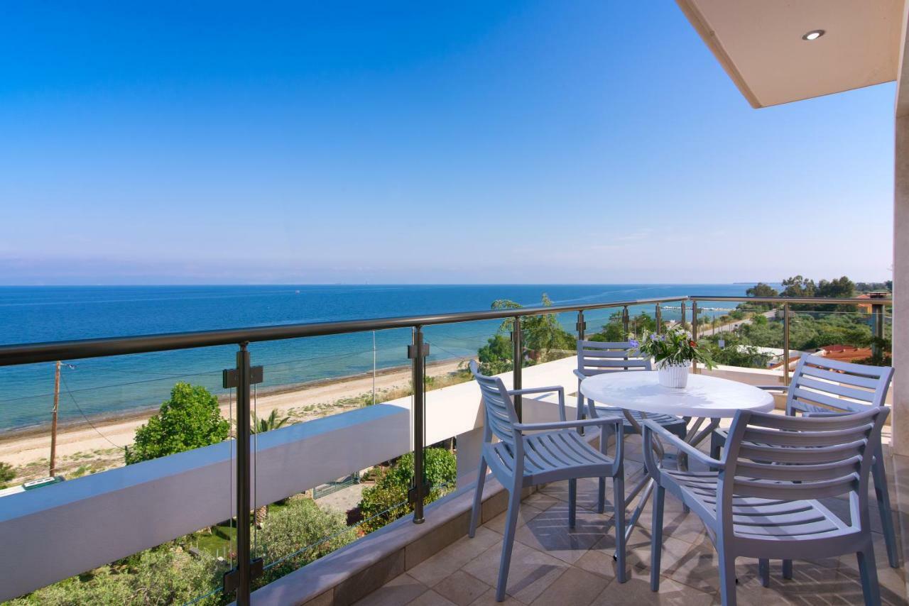 Villa Sunset สกาลา กัลลีราคิส ภายนอก รูปภาพ