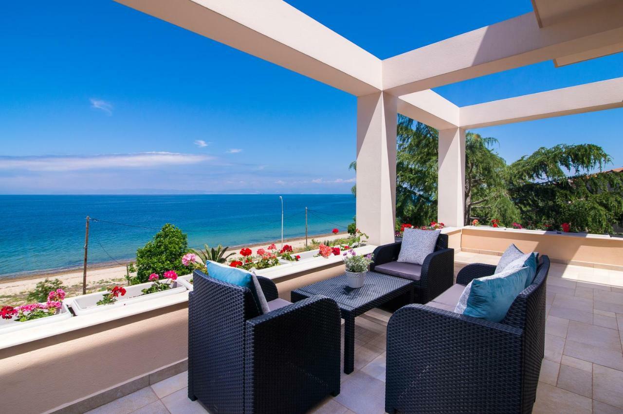 Villa Sunset สกาลา กัลลีราคิส ภายนอก รูปภาพ
